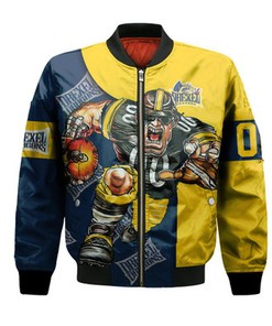 Drexel Dragons Bomber Jacket Football Go On - NCAA
