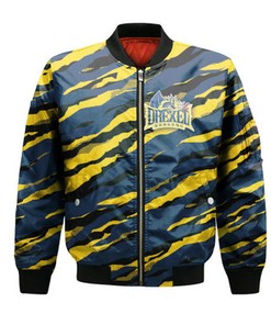 Drexel Dragons Bomber Jacket Sport Style Keep Go On - NCAA