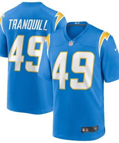 Drue Tranquill Los Angeles Chargers Game Jersey - Powder Blue Nfl