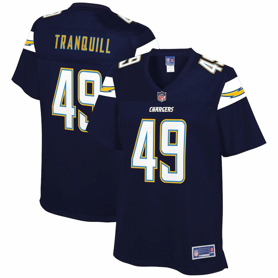 Drue Tranquill Los Angeles Chargers Nfl Pro Line Womens Player Jersey - Navy
