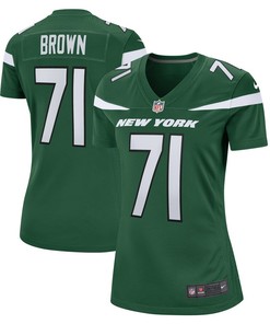 Duane Brown New York Jets Women's Game Player Jersey - Gotham Green