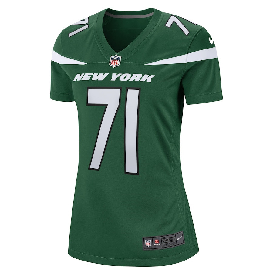Duane Brown New York Jets Women's Game Player Jersey - Gotham Green