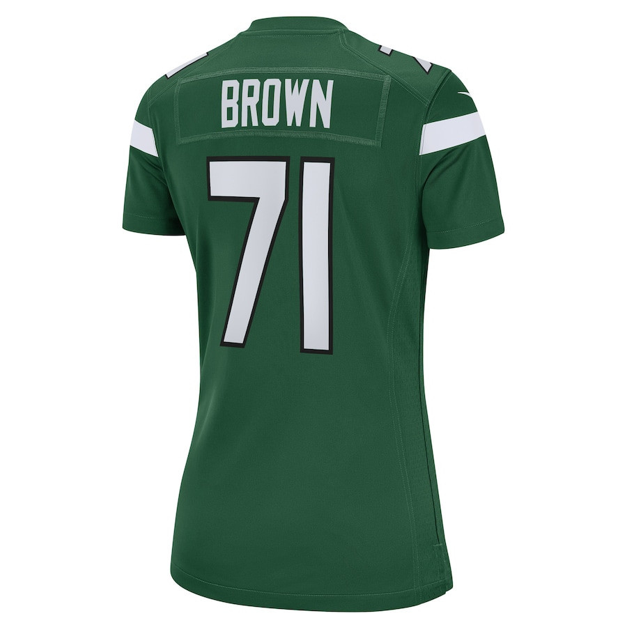 Duane Brown New York Jets Women's Game Player Jersey - Gotham Green