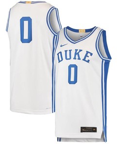 Duke Blue Devils 0 Limited Basketball Men Jersey - White