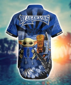 Duke Blue Devils Baby Yoda NCAA Hawaiian Shirt