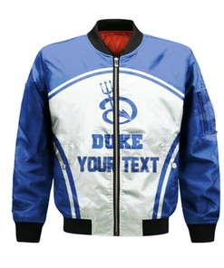 Duke Blue Devils Bomber Curve Style Sport- NCAA