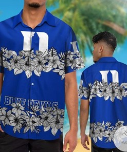 Duke Blue Devils Hawaiian Shirt
