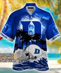 Duke Blue Devils NCAA Best Hawaiian Shirt Ever- Customize Any Team Any League