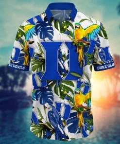Duke Blue Devils NCAA Flower Hawaii Shirt For Fans Ver 1
