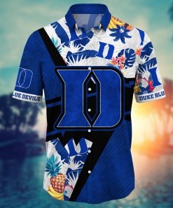 Duke Blue Devils NCAA Flower Hawaii Shirt For Fans Ver 12