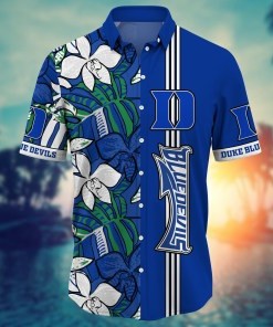Duke Blue Devils NCAA Flower Hawaii Shirt For Fans Ver 14