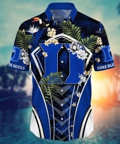 Duke Blue Devils NCAA Flower Hawaii Shirt For Fans Ver 15