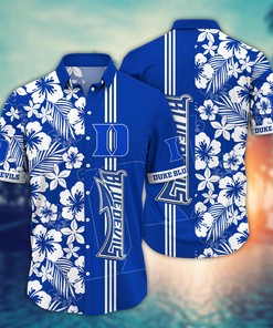 Duke Blue Devils NCAA Flower Hawaii Shirt For Fans Ver 17