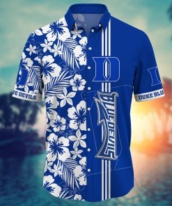 Duke Blue Devils NCAA Flower Hawaii Shirt For Fans Ver 17