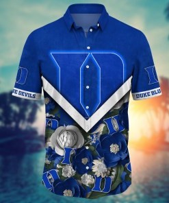 Duke Blue Devils NCAA Flower Hawaii Shirt For Fans Ver 18