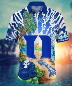 Duke Blue Devils NCAA Flower Hawaii Shirt For Fans Ver 2