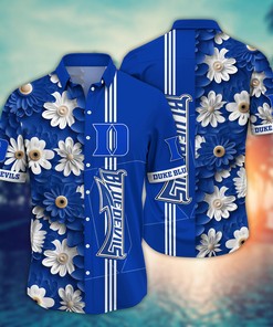 Duke Blue Devils NCAA Flower Hawaii Shirt For Fans Ver 24