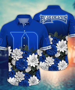 Duke Blue Devils NCAA Flower Hawaii Shirt For Fans Ver 26