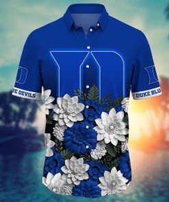 Duke Blue Devils NCAA Flower Hawaii Shirt For Fans Ver 26