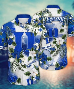 Duke Blue Devils NCAA Flower Hawaii Shirt For Fans Ver 27