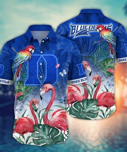 Duke Blue Devils NCAA Flower Hawaii Shirt For Fans Ver 28
