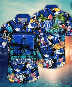 Duke Blue Devils NCAA Flower Hawaii Shirt For Fans Ver 32