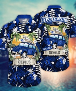 Duke Blue Devils NCAA Flower Hawaii Shirt For Fans Ver 33