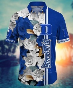 Duke Blue Devils NCAA Flower Hawaii Shirt For Fans Ver 35