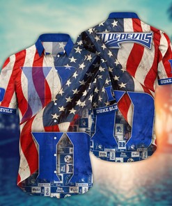 Duke Blue Devils NCAA Flower Hawaii Shirt For Fans Ver 9