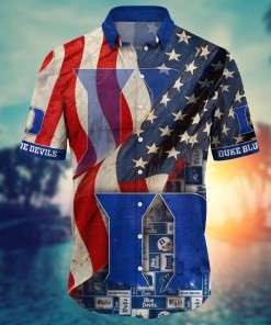 Duke Blue Devils NCAA Flower Hawaii Shirt For Fans Ver 9