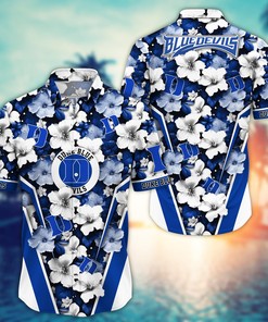Duke Blue Devils NCAA Hawaiian Shirt, Aloha Shirt Ver 2