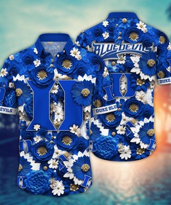 Duke Blue Devils NCAA Hawaiian Shirt for This Summer Customize Shirt Any Team