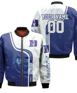 Duke Blue Devils Ncaa For Devils Fan 3D Personalized Bomber Jacket Model 2007