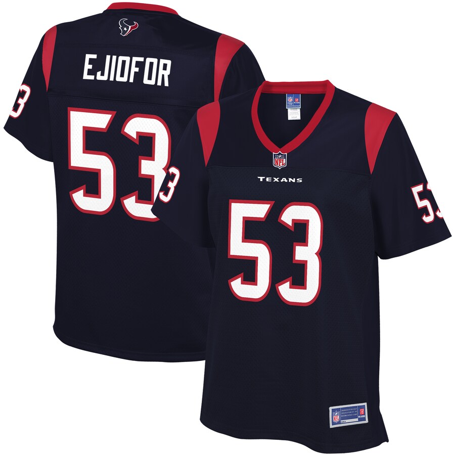 Duke Ejiofor Houston Texans Nfl Pro Line Womens Player Jersey - Navy