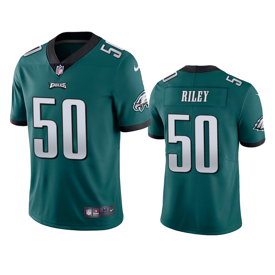 Duke Riley Philadelphia Eagles Green Vapor Limited Jersey