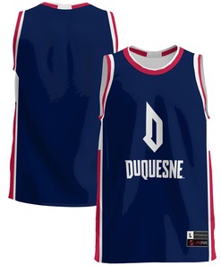 Duquesne Dukes Basketball Jersey - Blue Ncaa