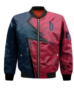 Duquesne Dukes Bomber Abstract Pattern Sport- NCAA