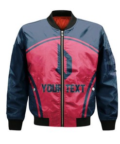 Duquesne Dukes Bomber Curve Style Sport- NCAA