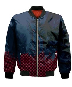 Duquesne Dukes Bomber Jacket Basketball Net Grunge Pattern- NCAA
