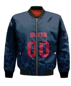 Duquesne Dukes Bomber Jacket Logo Sport Ombre  - NCAA