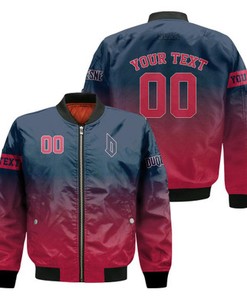 Duquesne Dukes Fadded Bomber Jacket - NCAA