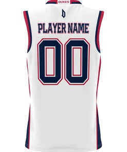Duquesne Dukes NIL Men Basketball Custom Jersey - White