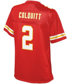 Dustin Colquitt Kansas City Chiefs Nfl Pro Line Womens Player Jersey - Red