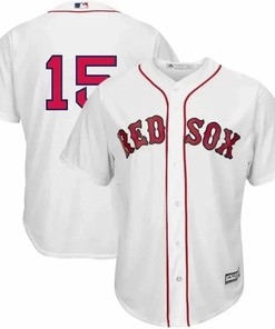 Dustin Pedroia Boston Red Sox Home Official Cool Base Player Jersey - White
