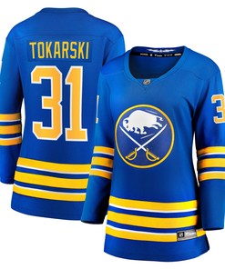 Dustin Tokarski Buffalo Sabres Fanatics Branded Womens Home Breakaway Player Jersey - Royal Nhl