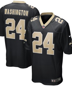 Dwayne Washington New Orleans Saints Game Player Jersey - Black Nfl
