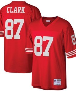 Dwight Clark San Francisco 49ers Mitchell & Ness Retired Player Legacy Replica Jersey - Scarlet Nfl