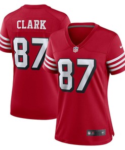 Dwight Clark San Francisco 49ers Women's Alternate Game Jersey - Scarlet