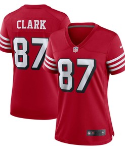 Dwight Clark San Francisco 49ers Womens Alternate Game Jersey - Scarlet Nfl