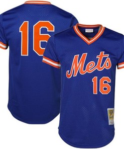 Dwight Gooden New York Mets Mitchell & Ness Cooperstown Mesh Batting Practice Jersey - Royal Mlb